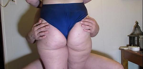  PAWG Ass in One Piece Swimsuit